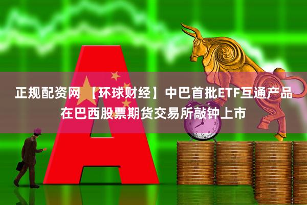 正规配资网 【环球财经】中巴首批ETF互通产品在巴西股票期货交易所敲钟上市