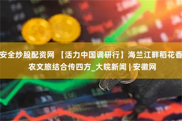 安全炒股配资网 【活力中国调研行】海兰江畔稻花香 农文旅结合传四方_大皖新闻 | 安徽网